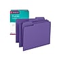 Smead File Folder, 1/3-Cut Tab, Letter Size, Purple, 100/Box (13043)~#|#~sp39612342_sc7
