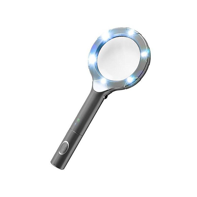 Hawk LED 4x Handheld Magnifier w/Light (MG7616) image 1