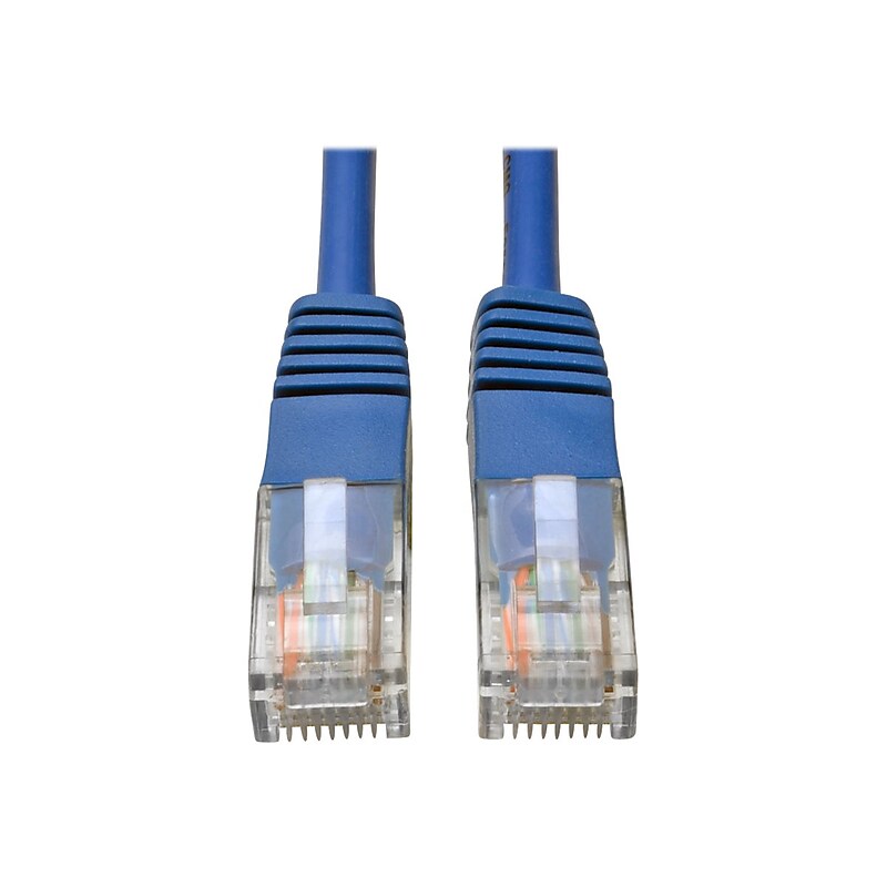 Tripp Lite 14' CAT-5e Ethernet Network Cable, Blue (N002-014-BL) image 1