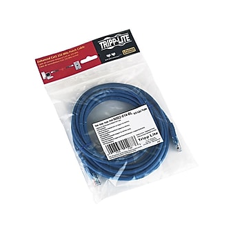 Tripp Lite N002-014-BL 14' CAT-5e Ethernet Network Cable, Blue