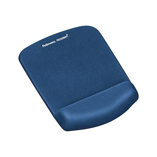 Fellowes PlushTouch Foam Mouse Pad, Blue (9287301) Staples