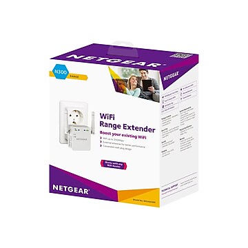 NETGEAR N300 Wall Plug WiFi Range Extender (WN3000RP)
