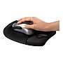 Fellowes Memory Foam Mouse Pad/Wrist Rest Combo, Non-Skid Base, Black (FEL9176501)~#|#~sp39612710_sc7