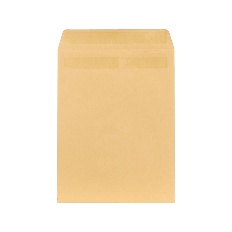 Quality Park Self Seal Kraft Catalog Envelopes, 10" x 15", Brown, 250/Carton (QUA43862) image 1