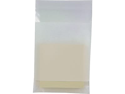 Tape Logic TLFP2436 Flush Cut Foam Pouches Pack of 50 White 24 x 36 