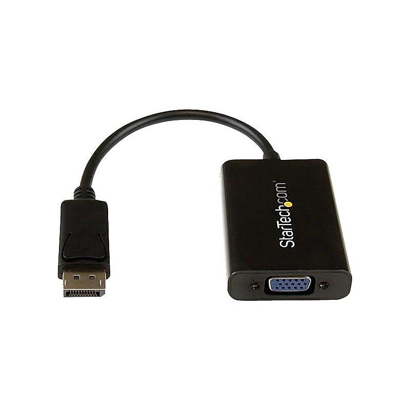 StarTech DisplayPort to VGA Adapter, Male to Female (DP2VGAA) image 1