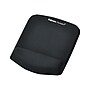 Fellowes PlushTouch Foam Non-Skid Mouse Pad/Wrist Rest Combo, Black (9252001)~#|#~sp39612878_sc7