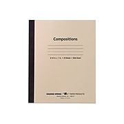 Roaring Spring Composition Notebook, 8.5" x 7", Wide Ruled, 20 Sheets, Manila (77340)