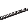 Fellowes 1 1/2" Plastic Binding Spine Comb, 340 Sheet Capacity, Black, 50/Pack (52368)~#|#~sp39612993_sc7