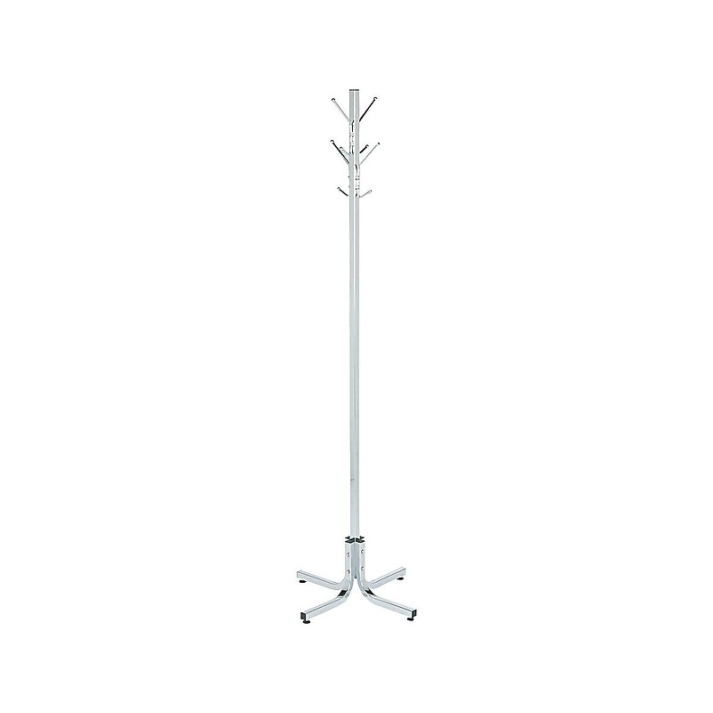 Safco Coat Tree, Chrome, Metal  (4163CR) image 1