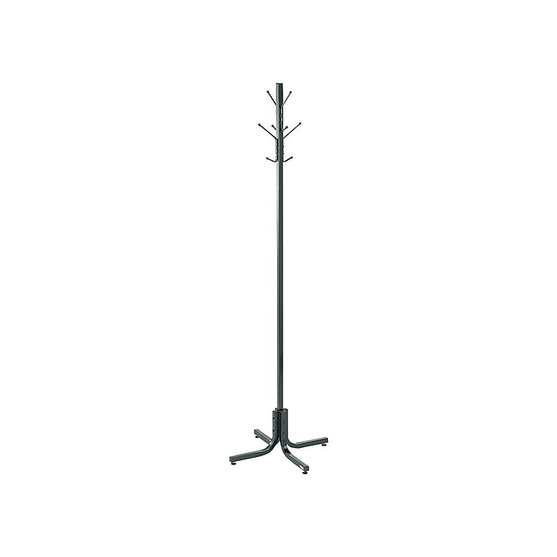Safco Coat Tree, Black, Metal (4163BL) image 1
