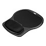 Fellowes Easy Glide Gel Mouse Pad/Wrist Rest Combo, Non-Skid Base, Black (93730)~#|#~sp39613050_sc7