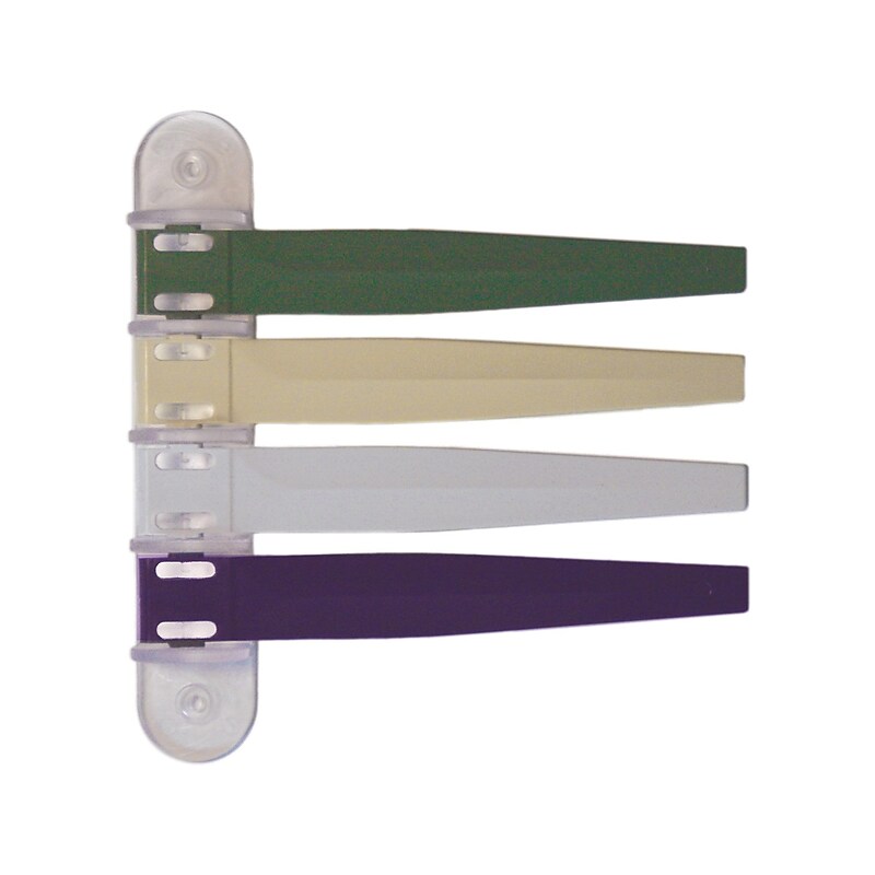 Medical Arts Press Progressive Colors Exam Room Flags, 4 Flags (I4PG169994) image 1