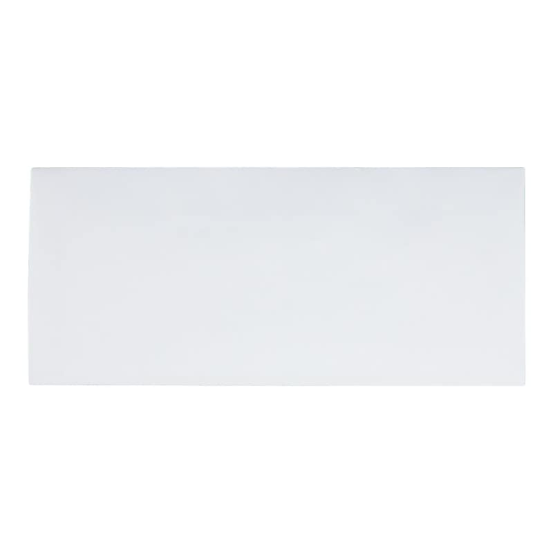 Quality Park Gummed #10 Business Envelopes, 4 1/8" x 9 1/2", White Wove, 500/Box (QUA90020) image 1