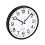 Universal Round Wall Clock, Glass, 12.63"Dia. (UNV10431)~#|#~sp39613182_sc7