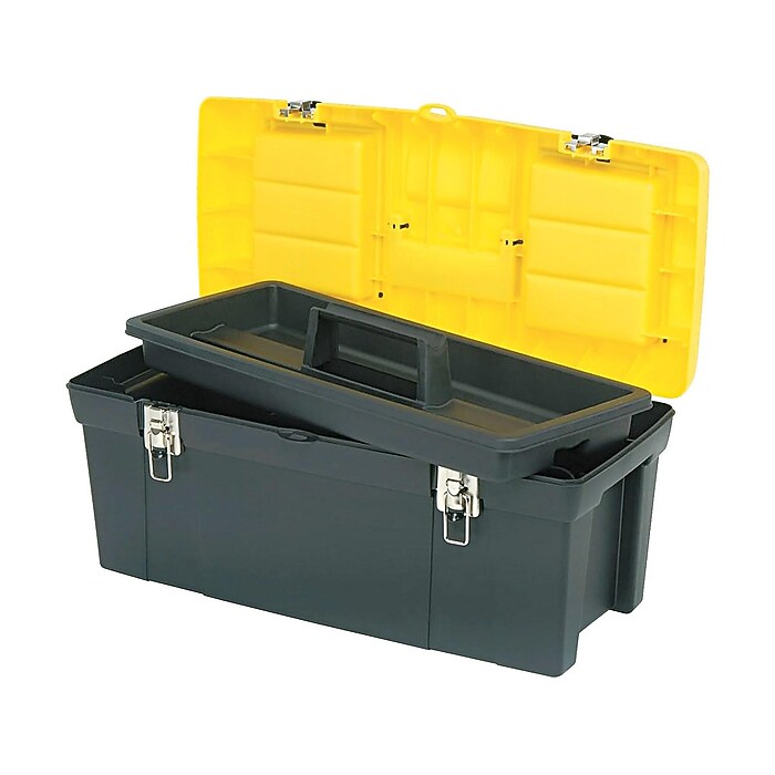 Stanley Series 2000 Toolbox with Tray, Black/Yellow (019151M