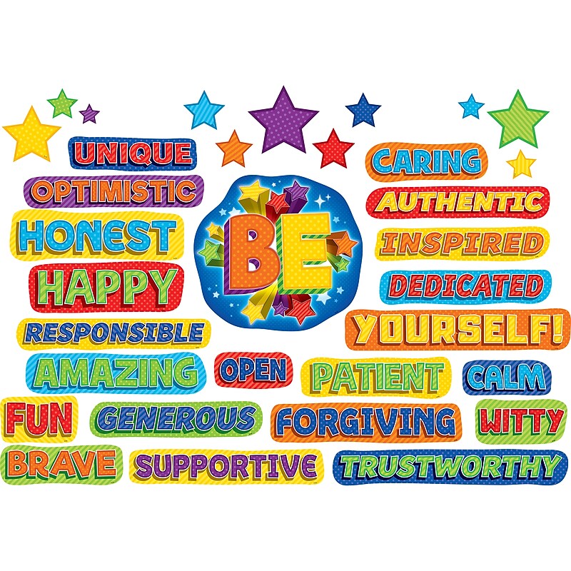 Teacher Created Resources Bulletin Board Display Set, Be Amazing, 12.5" x 1.5" (TCR8881) image 1