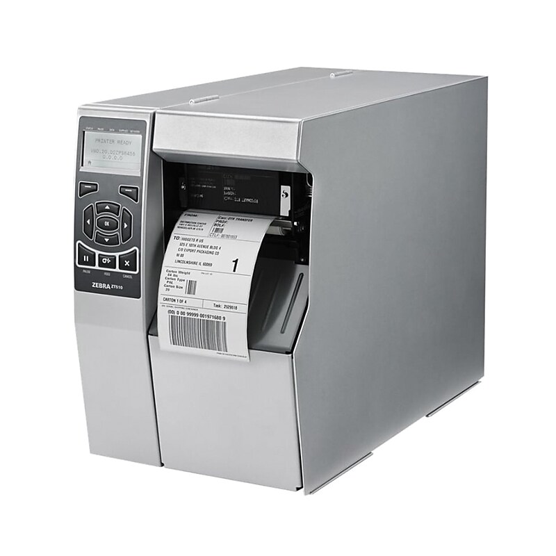 Zebra ZT510 Monochrome Direct Thermal/Thermal Transfer Industrial Printer, New (ZT51042-T110000Z) image 1