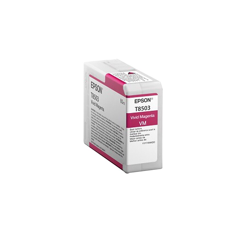 Epson T850 Magenta Standard Yield Ink Cartridge image 1