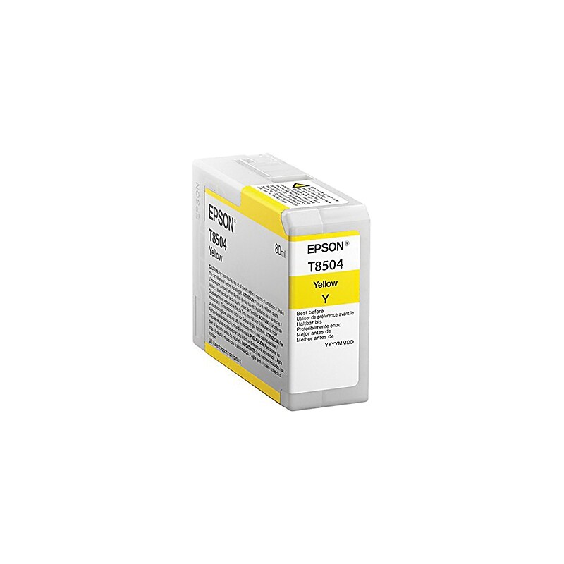 Epson T850 Yellow Standard Yield Ink Cartridge image 1