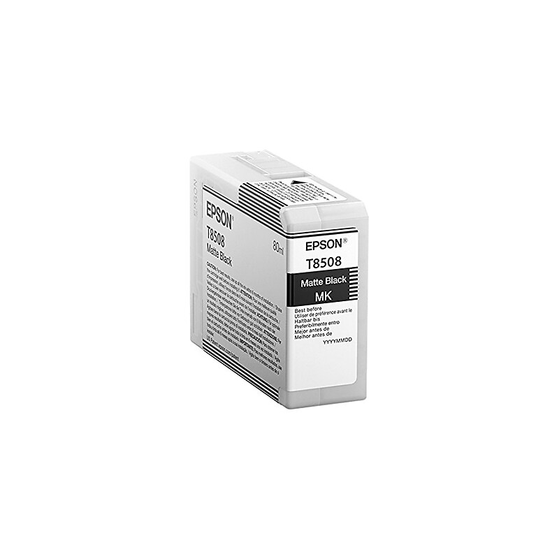 Epson T850 Black Matte Standard Yield Ink Cartridge image 1