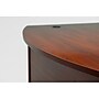 Bush Business Furniture Westfield 72"W Bow Front Desk, Hansen Cherry/Graphite Gray (WC24446)~#|#~sp40075271_sc7