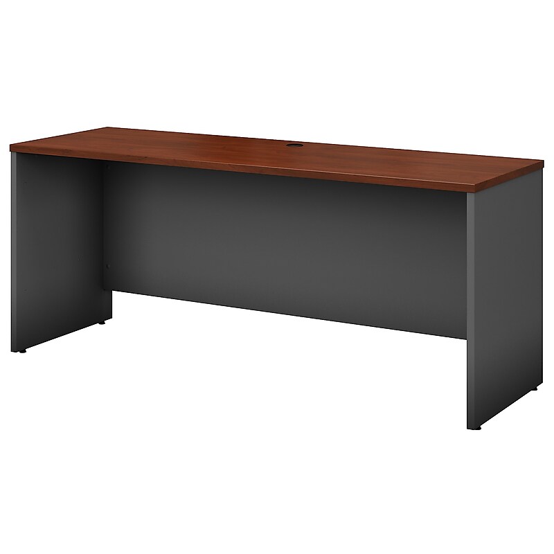 Bush Business Furniture Westfield 72"W Credenza Desk, Hansen Cherry (WC24426) image 1