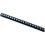 Fellowes 1/2" Plastic Binding Spine Comb, 90 Sheet Capacity, Navy, 100/Pack (52501)~#|#~sp40092016_sc7