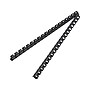 Fellowes 1/2" Plastic Binding Spine Comb, 90 Sheet Capacity, Navy, 100/Pack (52501)~#|#~sp40092022_sc7