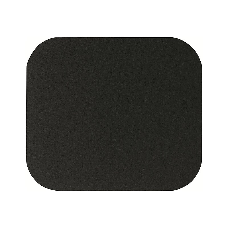Fellowes Non-Skid Mouse Pad, Black (58024) image 1