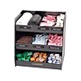 Vertiflex Vertical Condiment Plastic Organizer, Black  (VFC-1515)~#|#~sp40092050_sc7