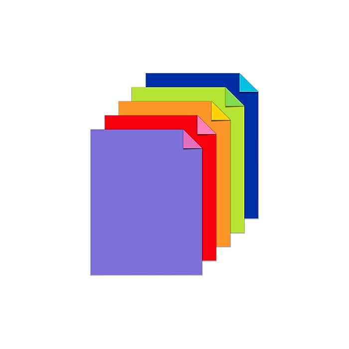 Astrobrights Double-Color 70 lb. Cardstock Paper, 8.5
