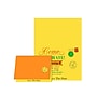 Astrobrights Double-Color 70 lb. Cardstock Paper, 8.5" x 11", Assorted Colors, 80 Sheets/Pack (98883)~#|#~sp40092868_sc7