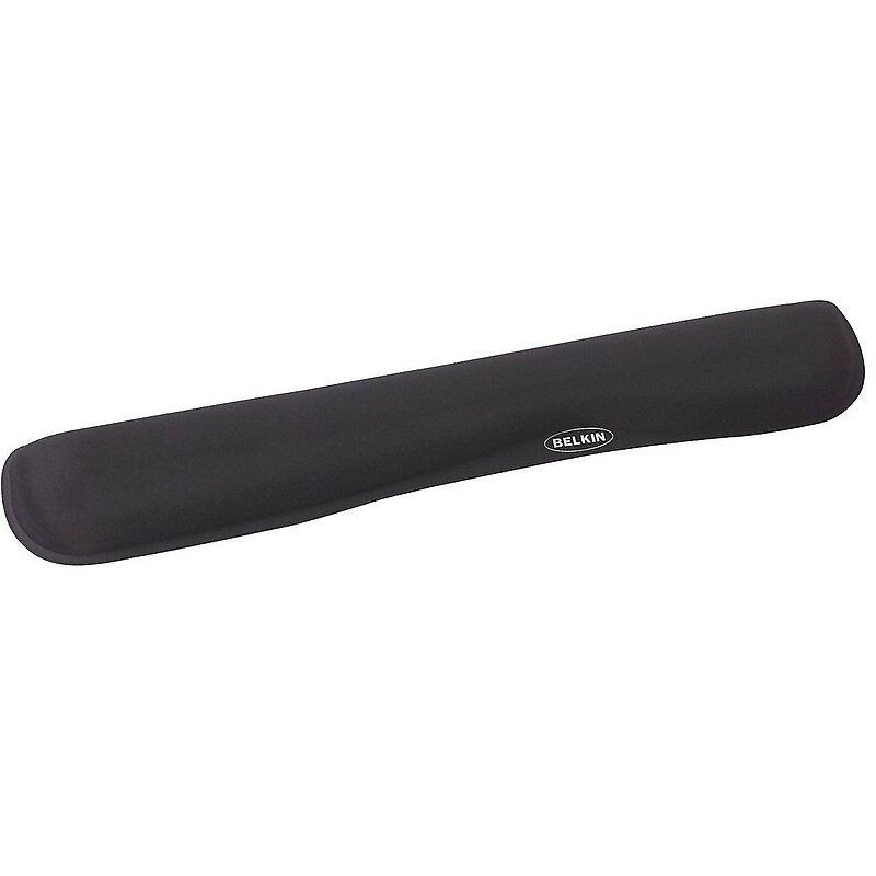 Belkin WaveRest Keyboard Support Gel Wrist Rest, Black (F8E263-BLK) image 1
