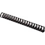 Fellowes 3/4" Plastic Binding Spine Comb, 150 Sheet Capacity, Black, 100/Pack (52367)~#|#~sp40092880_sc7