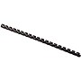 Fellowes 5/16" Plastic Binding Spine Comb, 40 Sheet Capacity, Black, 100/Pack (52507)~#|#~sp40092895_sc7