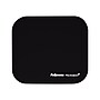 Fellowes Microban Non-Skid Mouse Pad, Black (5933901)~#|#~sp40093203_sc7