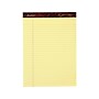 Ampad Gold Fibre Notepads, 8.5" x 11.75", Legal Rule, Canary, 50 Sheets/Pad, 12 Pads/Pk (TOP 20-020R)~#|#~sp40098504_sc7