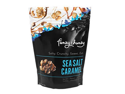 Funkychunky Peanut Butter Cup Popcorn Large Bag 5 Oz.
