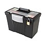 Storex File Storage Box with Organizer Lid, Letter/Legal Size, Black (61510U01C)~#|#~sp40285281_sc7