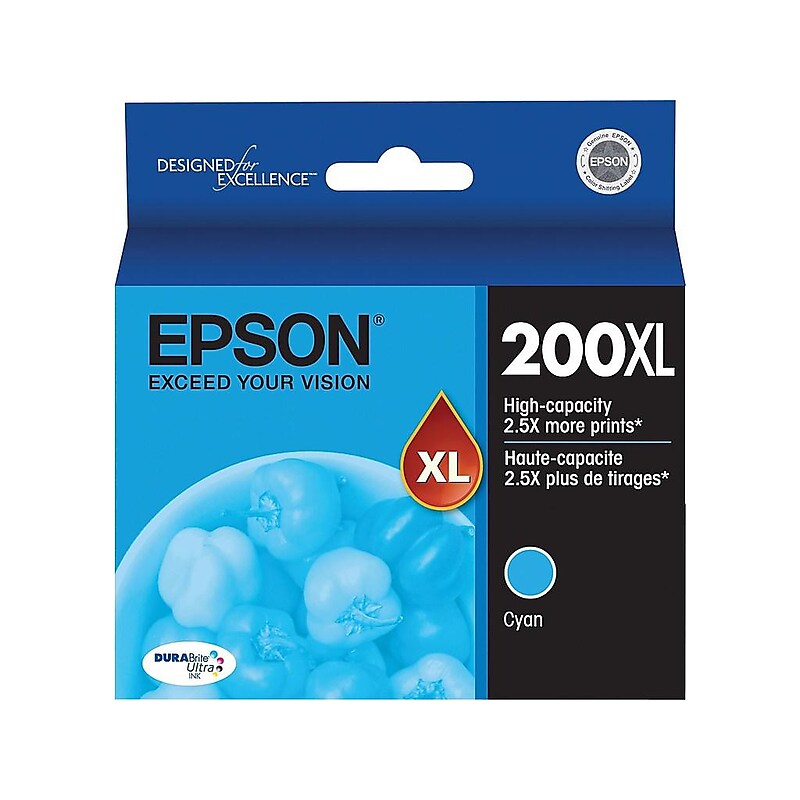 Epson T200XL Cyan High Yield Ink Cartridge image 1