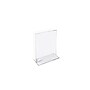 Azar Sign Holder, 4" x 6", Vertical, Tabletop, Clear Acrylic, 10/Pack (152726)~#|#~sp40285529_sc7