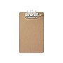 Saunders Hardboard Arch Clipboard , Letter , Brown , 15"H x 9"W~#|#~s0173778_sc7