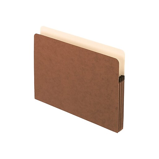 Letter Size Pendaflex Expanding File Pocket 3-1/2 Inch Expansion Redrope 
