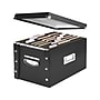 Snap-N-Store 70% Recycled PVC File Box Lift Off Lid, Letter/Legal Size, Black (SNS01536)~#|#~sp40285838_sc7