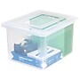 Staples Plastic File Box, Letter/Legal Size, Clear (140050)~#|#~sp40285849_sc7