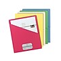 Smead Organized Up Slash File Jackets, Letter Size, Assorted, 25/Pack (75425)~#|#~sp40285914_sc7