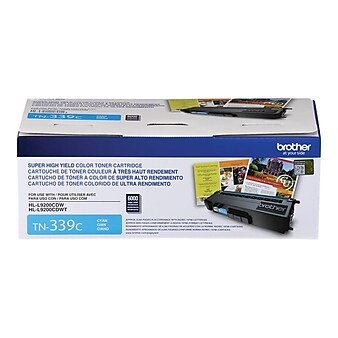 Brother TN-339 Cyan Extra High Yield Toner Cartridge (TN339C)