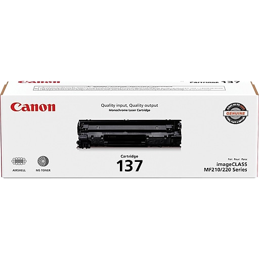 Canon 137 Black Standard Yield Toner Cartridge 9435b001aa Staples
