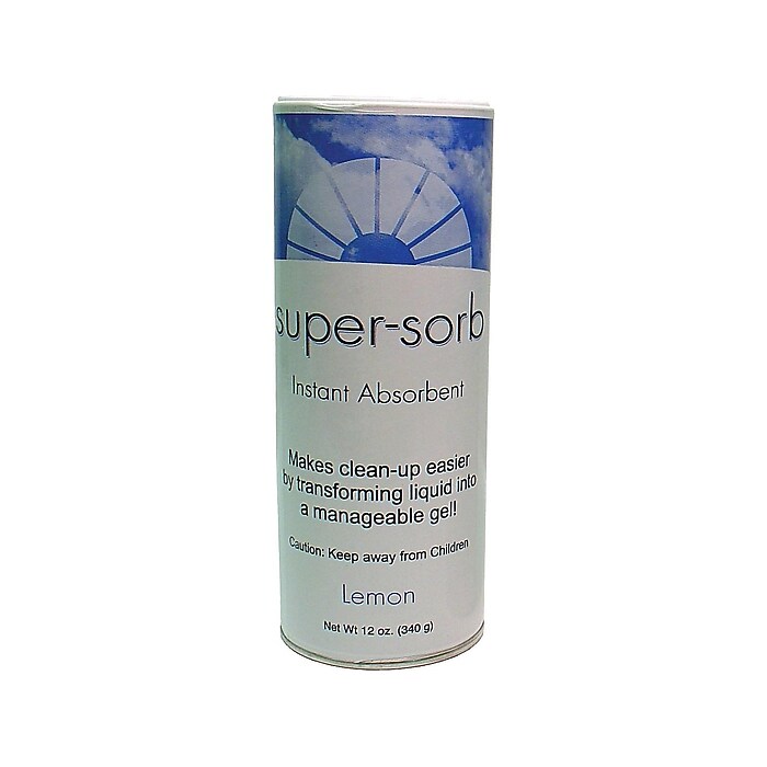 Fresh Products Super-Sorb Multipurpose Instant Absorbent, Lemon